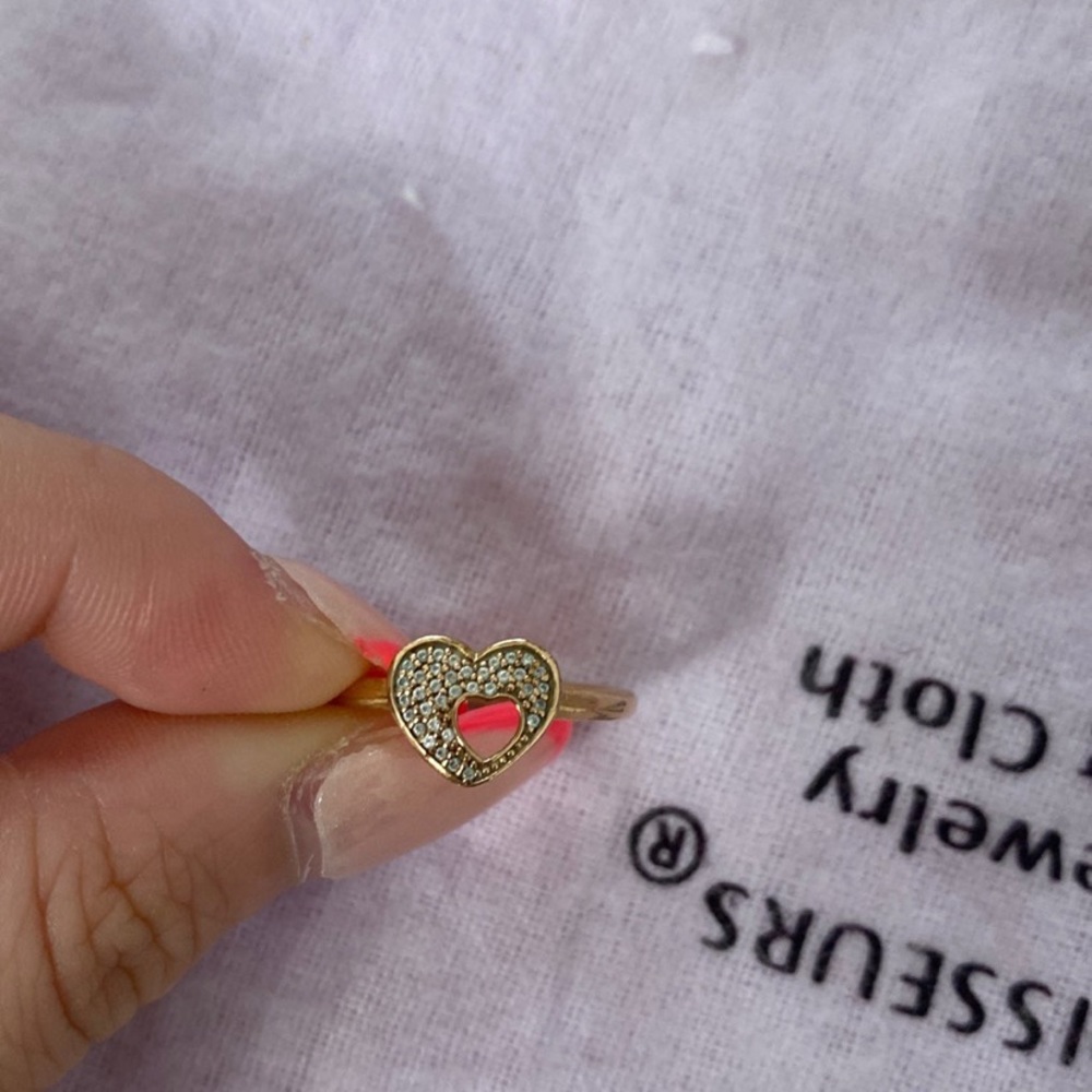 Pandora Heart ring rose gold